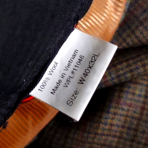 SETTE PONTE MEN'S LUXURY TROUSERS (PLEATED) - Picture 17 of 17